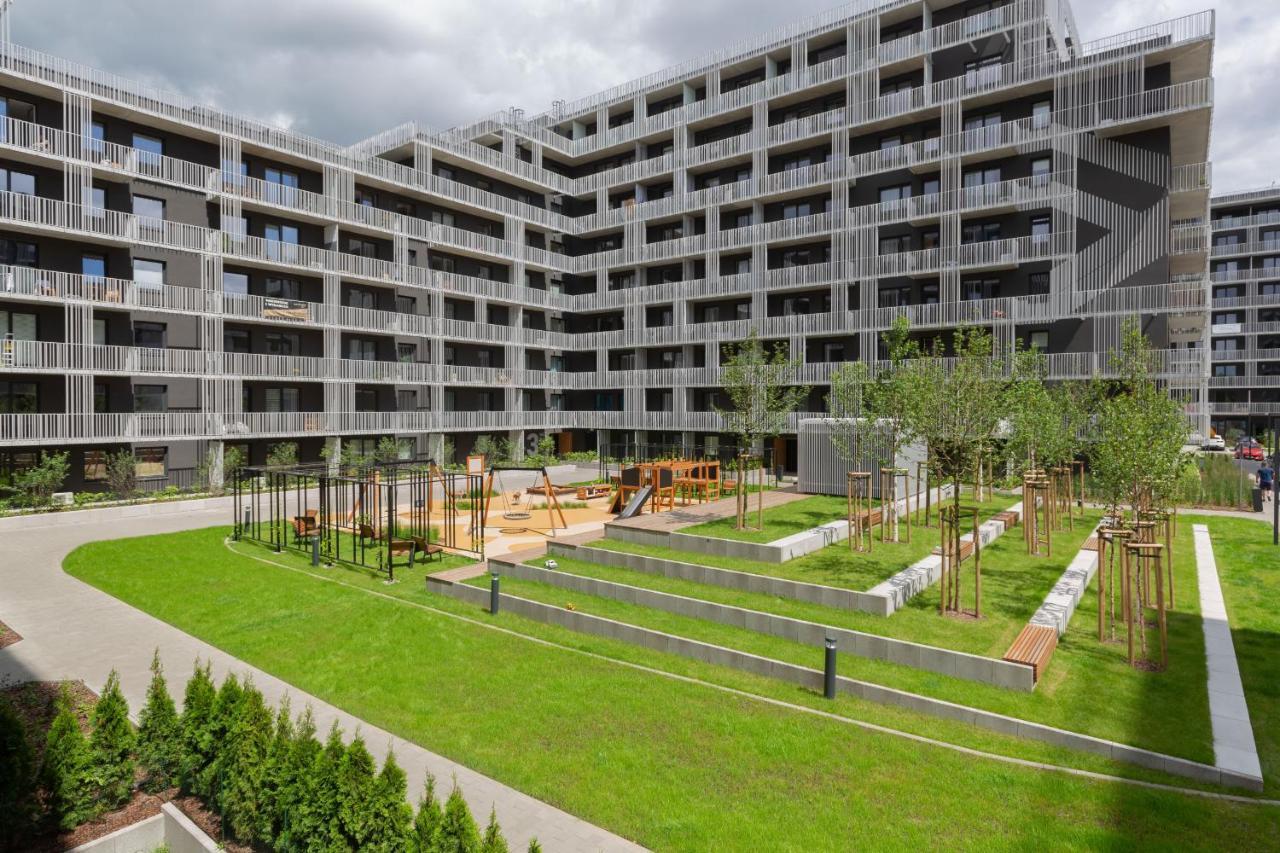 Stacja Wola Apartment Guminska By Noclegi Renters Warszawa Eksteriør billede