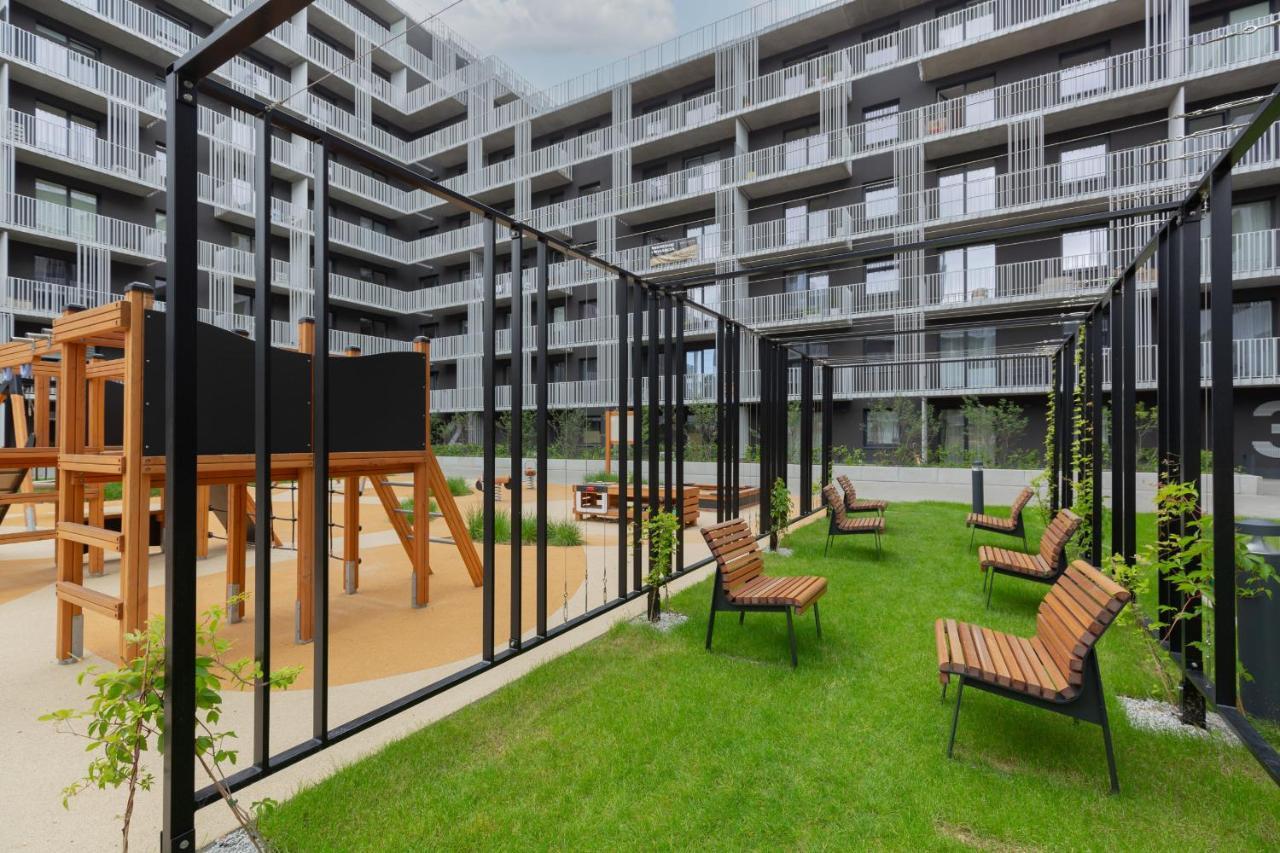 Stacja Wola Apartment Guminska By Noclegi Renters Warszawa Eksteriør billede